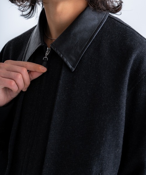 SINSS（シンス）の「Tweed short blouson / ツイードショートブルゾン