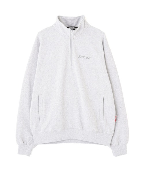 直営店限定》GRAFFITI HALF ZIP SWEAT / グラフィティ ハーフジップ