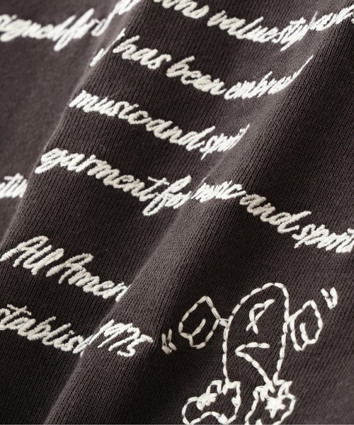 AVIREX(アヴィレックス)の「《直営店限定》GRAFFITI HALF ZIP SWEAT / グラフィティ ハーフジップ スウェット / AVIREX / アヴィレックス(スウェット・メンズ・チャコール/グレー/ブラック・XX-LARGE/X-LARGE/LARGE/MEDIUM)」の10枚目の写真