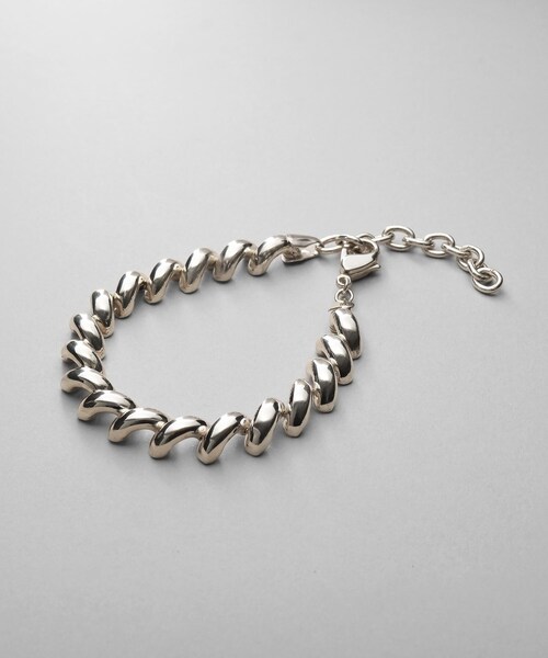 Italy サンマルコチェーン Silver ブレスレット シルバー デザインチェーン サンマルコブレスレット（ブレスレット