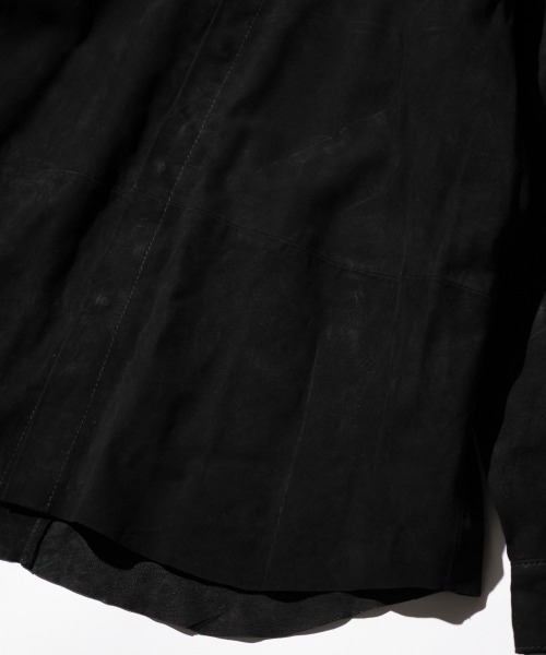 SUNNY SPORTS(サニースポーツ)の「SUNNY SPORTS サニースポーツ / LEATHER SHIRT レザーシャツ(シャツ/ブラウス・メンズ・ブラック/ブラック系1・MEDIUM/LARGE)」の22枚目の写真