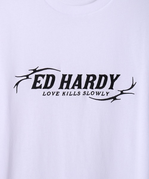 Ed Hardy(エドハーディー)の「ED HARDY トライバル Tシャツ 長袖(Tシャツ/カットソー・メンズ・ワイン/ブラック/ホワイト・M/L)」の14枚目の写真