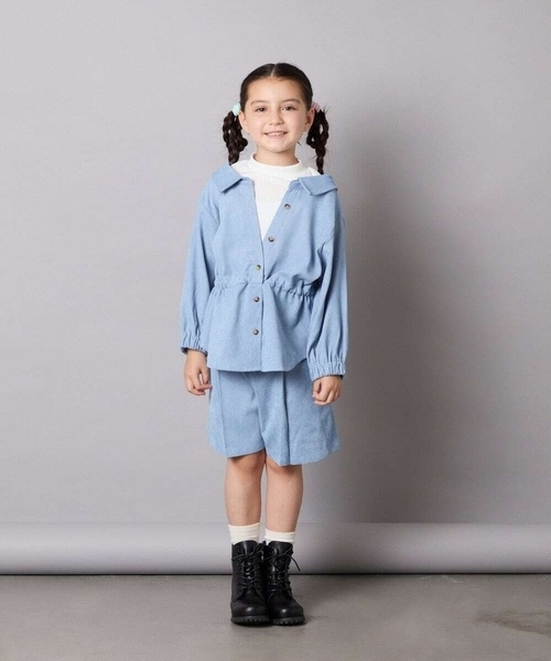 a.v.v（アーヴェヴェ）の「[19-24cm]【ファスナー付きで楽ちん/セレモニーにもOK】レースアップショートブーツ（ブーツ・キッズ・ブラック・20/19/21/22/24/23）」の9枚目の写真