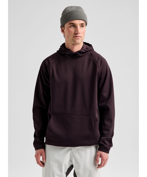 BURTON（バートン）の「Crown ウェザープルーフ フリース プルオーバー（パーカー・メンズ・ブラック・S/L/M）」の3枚目の写真
