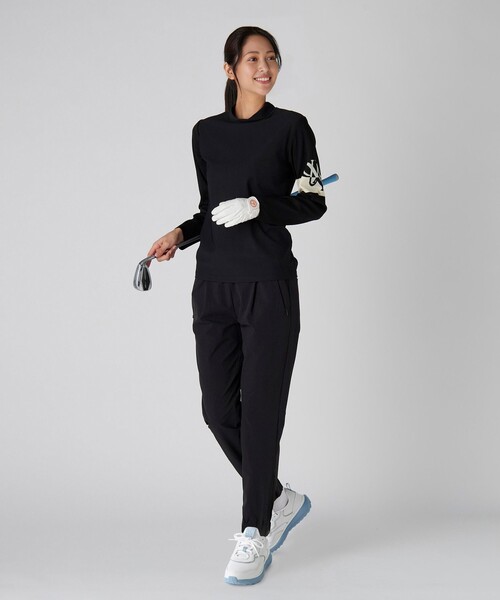 セール】ウィメンズ コンビ モックネック ニット（ニット/セーター