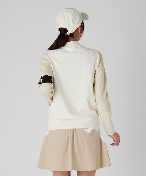 希少】ユナイテッドアローズゴルフ カシミヤ70% ベージュ ニット S