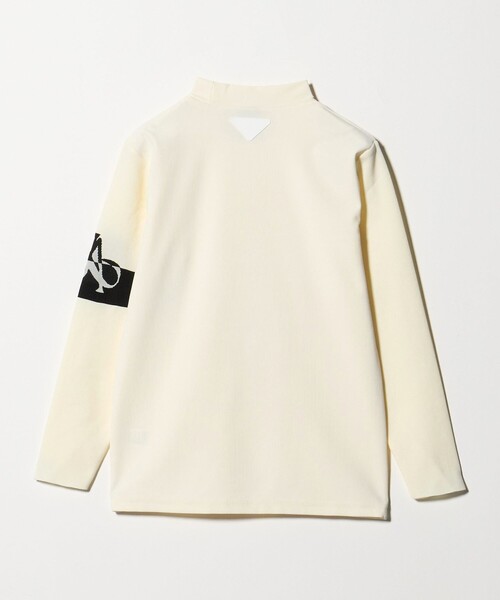 UNITED ARROWS Golf ハイネックセーター ホワイト Mサイズ セール】ウィメンズ コンビ モックネック ニット（ニット/セーター