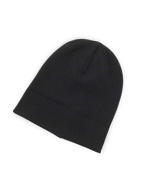 yoko sakamoto（ヨーコサカモト）の「【YOKO SAKAMOTO】 KNIT BIG WATCH CAP - HARD TWIST（ニットキャップ/ビーニー・メンズ・ブラック/チャコールグレー・FREE）」の4枚目の写真