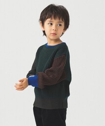 B:MING by BEAMS | クレイジー ニット プルオーバー 2025FW（90～140cm）(ニット/セーター)