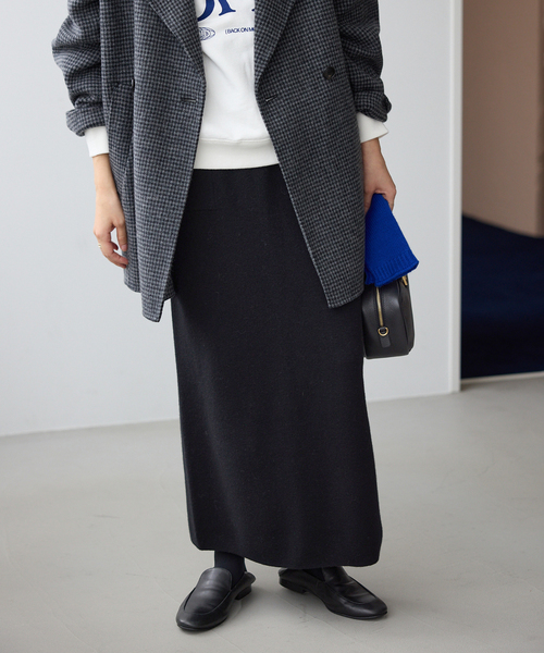 セール】《セットアップ対応可/追加》ウォッシャブルスムースニット