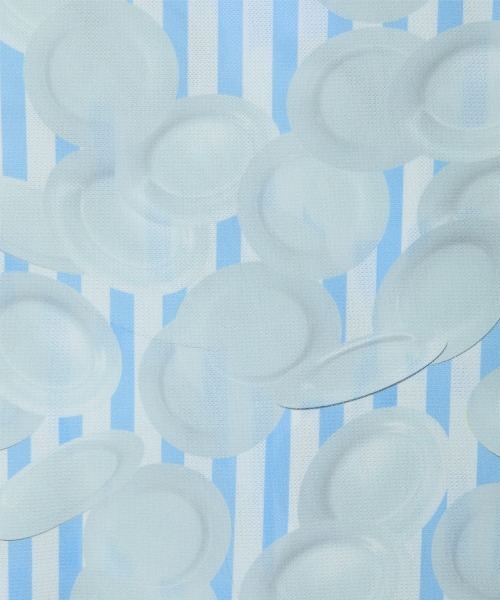 soduk（スドーク）の「dish mesh t-shirt（Tシャツ/カットソー・レディース・ブルー・ONE SIZE）」の3枚目の写真