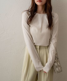 NOAHL | 【NOAHL】ラメリブロンT(Tシャツ/カットソー)