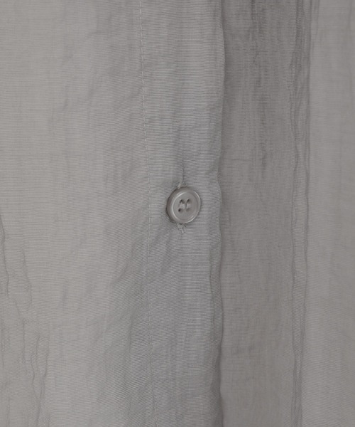 Green　Parks（グリーンパークス）の「SET2点ラメシャギービスチェ+シャツ（シャツ/ブラウス・レディース・ホワイト系その他2/チャコールグレー/ブラウン・FREE）」の13枚目の写真