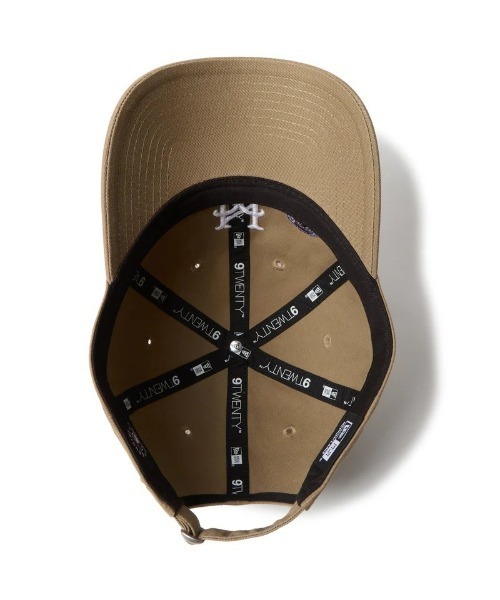 NEW ERA（ニューエラ）の「NEW ERA/ニューエラ キャップ 9TWENTY クロスストラップ With Rose ニューヨーク・ヤンキース/ニューヨーク・メッツ 14668004（キャップ・メンズ・グリーン/ダークブラウン・M/L）」の6枚目の写真