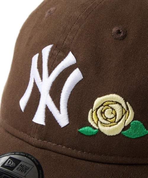 NEW ERA（ニューエラ）の「NEW ERA/ニューエラ キャップ 9TWENTY クロスストラップ With Rose ニューヨーク・ヤンキース/ニューヨーク・メッツ 14668004（キャップ・メンズ・グリーン/ダークブラウン・M/L）」の14枚目の写真