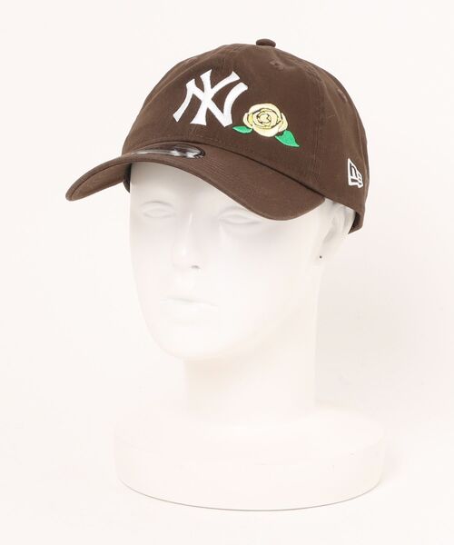 NEW ERA（ニューエラ）の「NEW ERA/ニューエラ キャップ 9TWENTY クロスストラップ With Rose ニューヨーク・ヤンキース/ニューヨーク・メッツ 14668004（キャップ・メンズ・グリーン/ダークブラウン・M/L）」の19枚目の写真