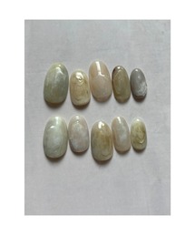 tone(トーン)の【Kel_y】サンドベージュ(MA)(ネイルシール/ネイルチップ)