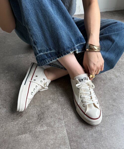 DouDou（ドゥドゥ）の「【CONVERSE/コンバース】25 ALL STAR US OX（スニーカー・レディース・ブラック/ホワイト・24.5cm/23.5cm/24cm）」の4枚目の写真
