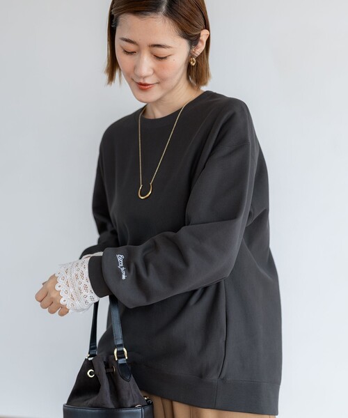 23区(ニジュウサンク)の「ナチュラルコットンベア レースレイヤード カットソー(Tシャツ/カットソー・レディース・ホワイト系・40/38)」の10枚目の写真