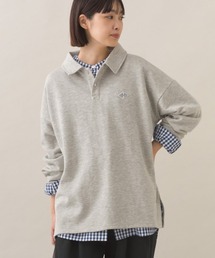 OMNES | テック裏毛ポロスウェット長袖プルオーバー(スウェット)