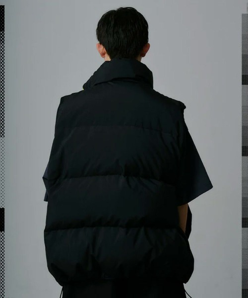 STYLISE（スタイライズ）の「【FACETASM】FLOWING DOWN VEST / ブラック [JOO-VE-M01]（ベスト・レディース・ブラック・M）」の2枚目の写真
