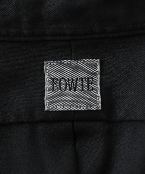 IENA（イエナ）の「BOWTE/バウト FINE COUNT COTTON PIECE DYE BOWTIE 252-01-0001（シャツ/ブラウス・レディース・ブラック・FREE）」の9枚目の写真