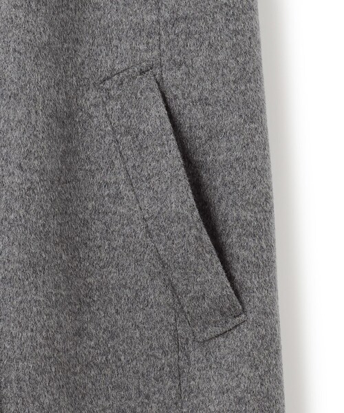 ウールカシミヤビーバー フーデット コート（その他アウター）｜23区