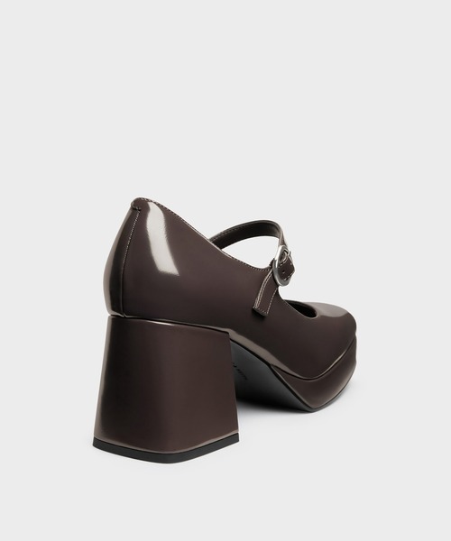 CHARLES & KEITH(チャールズ & キース)の「プラットフォーム メリージェーンパンプス(パンプス・レディース・ブラウン系その他7/ブラック系その他7/グレー/ダークブラウン・25cm/24.5cm/23cm/22.5cm/25.5cm/23.5cm)」の6枚目の写真