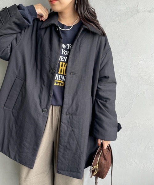 ル・グラジック（LE GLAZIK）ステンカラーダウンコート LE GLAZIK