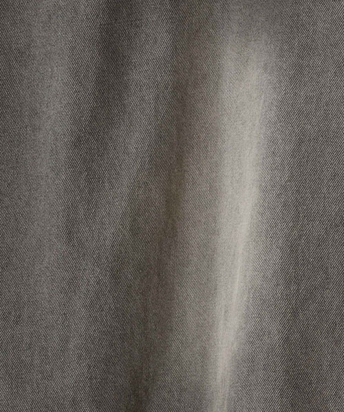 SITRY（シトリー）の「Tagging Logo Fringe Denim Hoodie/タギングロゴ フリンジ  ショート丈 デニムパーカー デニムジャケット ブルゾン フルジップパーカー フーディー（デニムジャケット・メンズ・グレー/ブラック/ネイビー・M/L）」の15枚目の写真