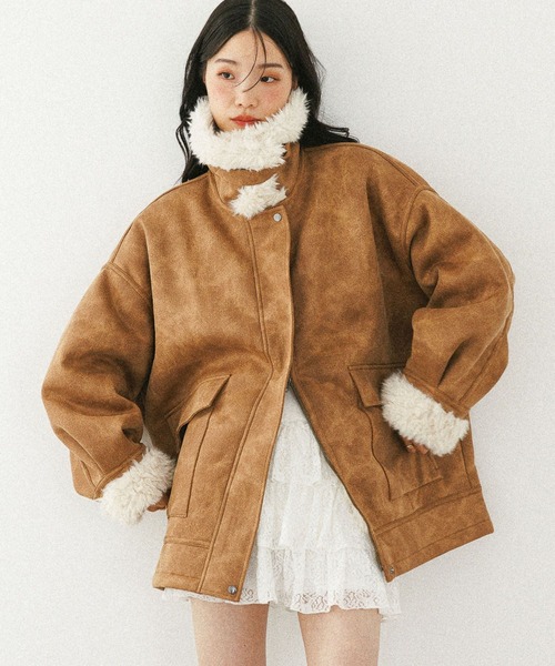 希少♡50♡XL♡CANALI カナーリ ムートンコート レザージャケット 希少