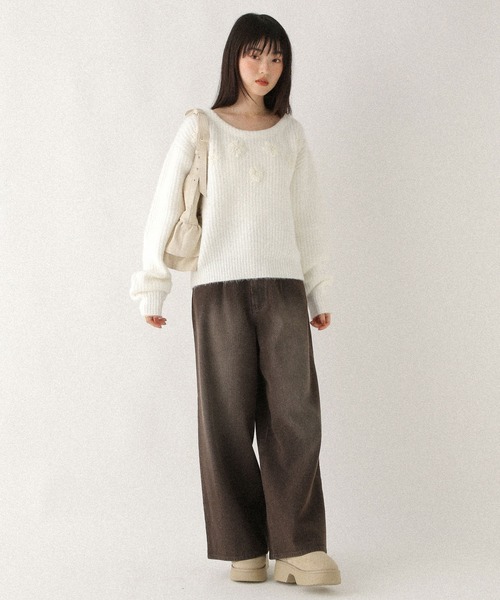 Heather(ヘザー)の「ハイウエストコーデュロイパンツ 597461(その他パンツ・レディース・ブラウン/グレー・S/M)」の21枚目の写真