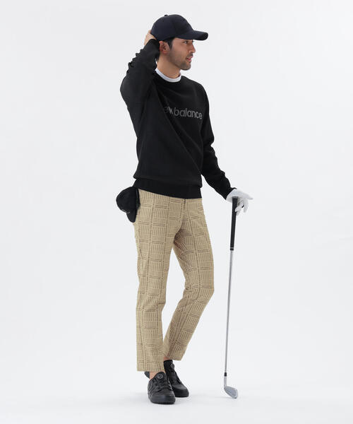 セール】【new balance golf】ロゴグレンチェック柄 4WAYストレッチ