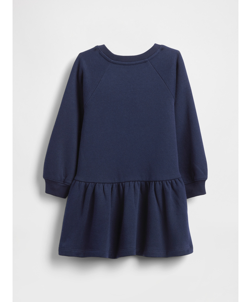 GAP(ギャップ)の「スウェットワンピース (幼児・ベビー)(ワンピース・キッズ・ネイビー・95cm/100cm/105cm/110cm)」の3枚目の写真