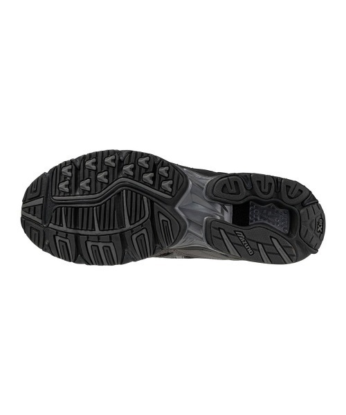 MIZUNO（ミズノ　）の「MIZUNO WAVE RIDER 10（ミズノ ウエーブライダー 10）（スニーカー・メンズ・ブラック系・23cm/23.5cm/24cm/24.5cm/25cm/25.5cm/26cm/26.5cm/27cm/27.5cm/28cm/28.5cm/29cm）」の5枚目の写真