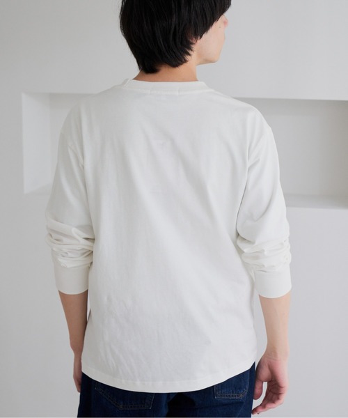 U.S. POLO ASSN.(ユーエスポロアッスン)の「【U.S. POLO ASSN.】ワンポイント 長袖 Tシャツ(Tシャツ/カットソー・メンズ・サンドグレー/スミクロ/ネイビー/オフホワイト・L/M)」の8枚目の写真