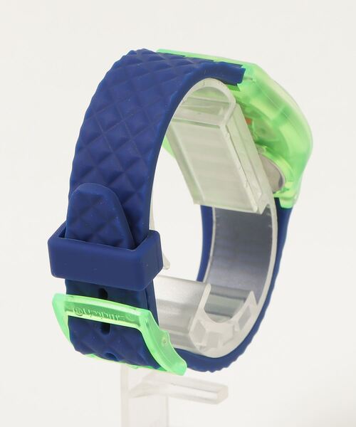 SWATCH（スウォッチ）の「SWATCH NEON SKYCHART（アナログ腕時計・レディース・グリーン・FREE）」の6枚目の写真