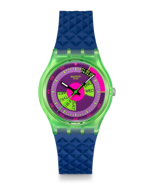 Swatch アナログ腕時計 SWATCH NEON SKYCHART（アナログ腕時計）｜SWATCH（スウォッチ）の