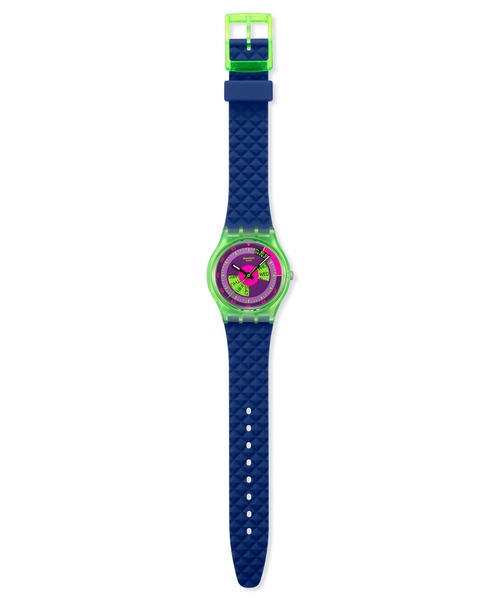 SWATCH（スウォッチ）の「SWATCH NEON SKYCHART（アナログ腕時計・レディース・グリーン・FREE）」の3枚目の写真