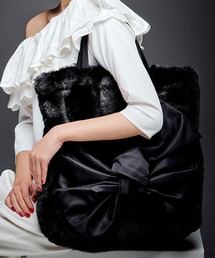 JENNE（ジェンヌ）の「JENNEリボンエコファートート（ショルダーバッグ）」