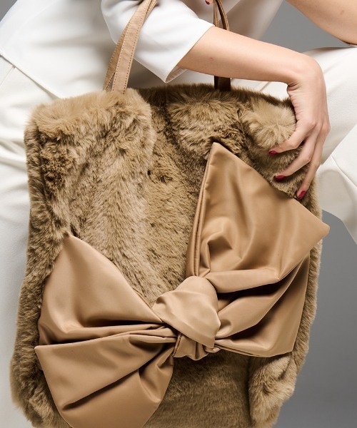 JENNEリボンエコファートート（ショルダーバッグ）｜JENNE（ジェンヌ