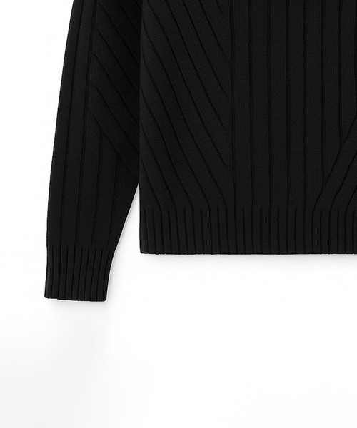 FACTOTUM（ファクトタム）の「【FACTOTUM】 5G Transform Hi neck（ニット/セーター・メンズ・ブラック・FREE）」の7枚目の写真