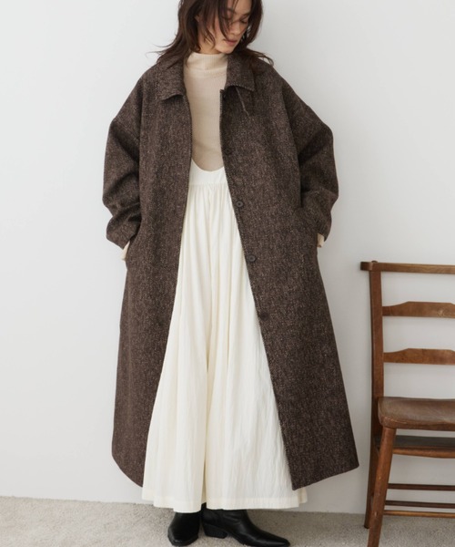 ヘリンボーンコート（ブラウン） ヘリンボーンコート（Brown Herringbone）| Sunspel