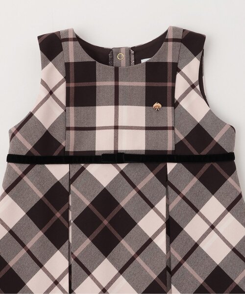 セール】オータムチェックジャンパースカート＆カットソーセット