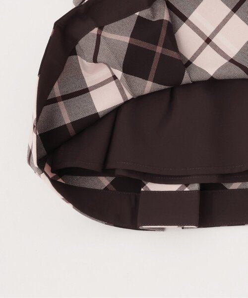 kate spade new york kids(ケイトスペードニューヨーク)の「オータムチェックジャンパースカート&カットソーセット(その他ベビーウェア・キッズ・ブラウン・80cm/90cm/100cm)」の5枚目の写真