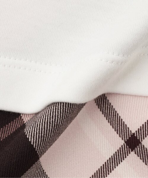 kate spade new york kids(ケイトスペードニューヨーク)の「オータムチェックジャンパースカート&カットソーセット(その他ベビーウェア・キッズ・ブラウン・80cm/90cm/100cm)」の9枚目の写真