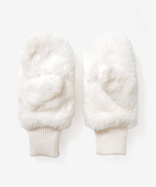 Honeys（ハニーズ）の「【ハニぽか・抗菌防臭・吸湿発熱】フード付アニマル型手袋（手袋・レディース・ピンク系1/ホワイト系その他/ブラウン系その他・FREE）」の19枚目の写真