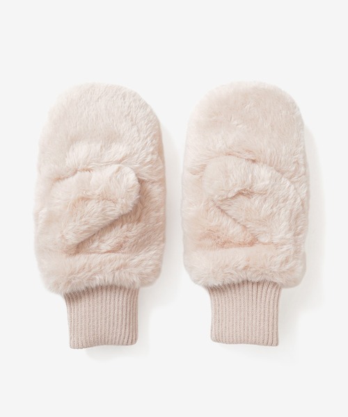 Honeys（ハニーズ）の「【ハニぽか・抗菌防臭・吸湿発熱】フード付アニマル型手袋（手袋・レディース・ピンク系1/ホワイト系その他/ブラウン系その他・FREE）」の22枚目の写真