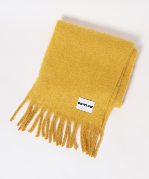 BAYFLOW（ベイフロー）の「［ユニセックス］COLORFUL HUGマフラー（マフラー・メンズ・ブルー/グレー/ブラウン/ピンク/グリーン/イエロー・FREE）」の14枚目の写真