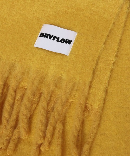 BAYFLOW（ベイフロー）の「［ユニセックス］COLORFUL HUGマフラー（マフラー・メンズ・ブルー/グレー/ブラウン/ピンク/グリーン/イエロー・FREE）」の15枚目の写真